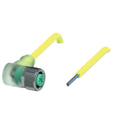 Pepperl+Fuchs 318112 Złącze konfekcjonowane czujnika/aktuatora V1-W-E2-YE15M-PVC-U, piny: 3, 15 m, 1 szt.