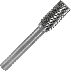 RUKO 116046 Tungsten Carbide Rotary Burr Shape A Cylinder No End Toothing &#xD8;3mm