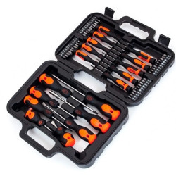 Zestaw wkrętaków i bitów 58 sztuk (51-020)