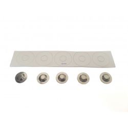 Styk 5/10mm do akumulatora 18650 + izolator 10szt