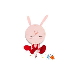 Lampka dziecięca BUNNY LED CLOCK 0,6W LED ML148 Milagro