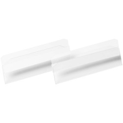 Durable 118019 Marking Pocket 100x38mm 10Pieces Weatherproof Design