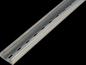 3415ZG-1M C-profile 34 x 15 mm, perforated 1 m.