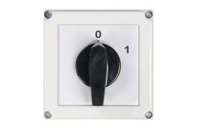 Łącznik krzywkowy 0-1 3P 63A w obudowie 4G63-10-PK R214 63-840306-051