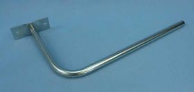 UCHWYT ŚCIENNY KOLANOWY 25x1,5mm