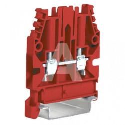Złączka śrubowa CBC.2/R, czerwona, pojedyncza, 2,5 mm²