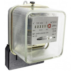 Licznik zużycia energii elektrycznej A52 wzorcowany 1-fazowy indukcyjny 10/40A regenerowany