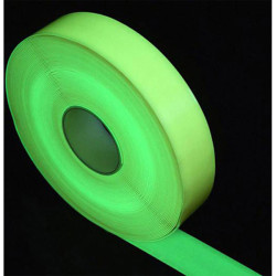 B-SAFETY AR235025 Tape 10m x 25mm Luminescent Escape Route Adhesive