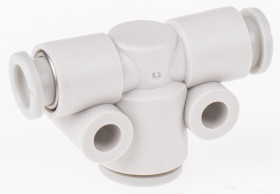 Złączka pneumatyczna Wciskane 6 mm Wciskane 6 mm SMC Adapter teowy do rur