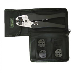 Praska ręczna X-Crimp, zestaw z wymiennymi matrycami, 211692, Haupa