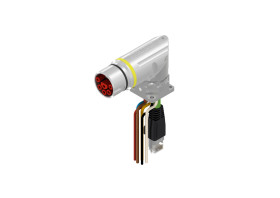 Złącze 10-pinowe B23, panelowe Gniazdo CONEC