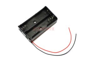 KASETA BATERII 2X18650 POŁĄCZENIE SZEREGOWE