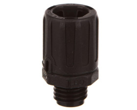 Dławnica do węża osłonowego M12 IP66 SILVYN FPAG-M 12x1,5 czarna 55506305 /10 szt./