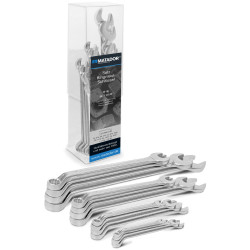 Matador 01909161 Crowfoot Wrench Set 16-Piece Metric 8-19mm Offset Design