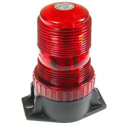 Sygnalizator bł. LED 10-110V DC czerwony błyskowy 12V/24V/48V