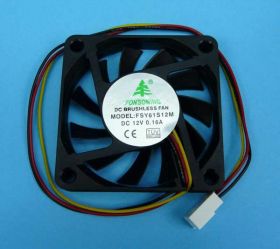 FD-6010-D12S 3-PIN 1,9W 12V 60x10 WENTYL