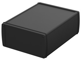 Obudowa ogólnego użytku Aluminium szerokość zew. 82 mm długość zew. 169 mm wys. zew. 82 mm Bopla IP65 Czarny