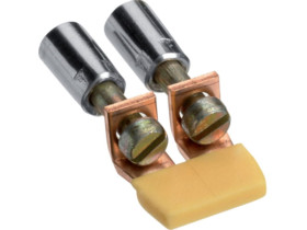 Mostek równoległy 2-polowy do zacisków 4mm2 KWJ02B2 HAGER