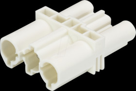 92.030.5958.0 Intermediate coupling, 3-pin, white
