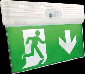 DI-502-1405 LED-Fluchtwegleuchte, Decken- und Wandmontage