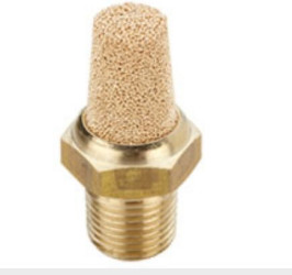 Tłumik hałasu Gwintowany Mosiądz Norgren