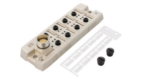 Koncentrator Pasywny Aktuator/Sensor Porty 8Xm12 5Pin/Złącze M23 Męskie 12Pin...