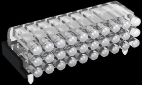 12.962.013 Light guide 1 x 3-way 2.8 mm, ø 2 mm, horizontal