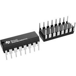 8 bit addressable latch, CMOS, PDIP-16, Texas Instruments CD4099BE