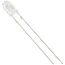 HuiYuan 3234B2C-ESA-A LED wired Blue Oval 3 mm 1000 mcd 70° 30° 20 mA