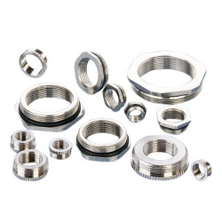 Łącznik do kanałów kablowych PMA gwint M16 M16/M12 Reduktor Mosiądz platerowany niklem Metaliczny