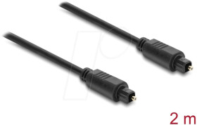 90925 TOSLINK 4 mm cable, plug / plug, 2 m