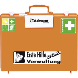 Sohngen 0367004 Advocat First Aid Case Orange Plaster Dispenser DIN 13157
