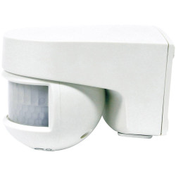 ORBIS OB134112 Motion Detector White 200&#xB0; Wall Mount IP55 12m Range