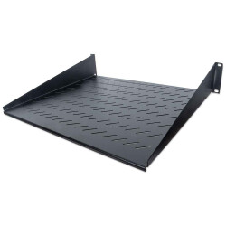 Intellinet 712514 19" Cantilever Shelf, 2U, 2-Point Front Mount, 400mm Depth, V