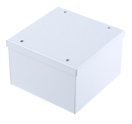 Obudowa urządzeń elektronicznych Stal walcowana na zimno wysokość zew: 80 mm szerokość zew: 120 mm długość zew: 120 mm