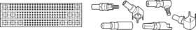 Coding strip for female/male connector, 083502