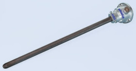 Termopara K średnica 22mm długość 710mm Głowica połączeniowa Reckmann