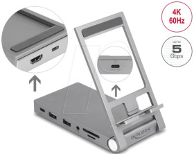88199 PortReplicator, USB-C, incl. holder