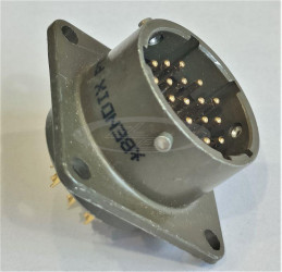 PT02A-14-19P złącze męskie na panel 19pin rozmiar 14 BENDIX