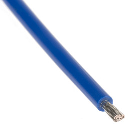 Przewód montażowy 2,5 mm² Niebieski Lapp PVC 13 AWG 600 V dł. 100m +70°C