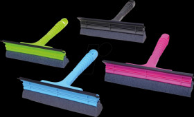 Car windshield squeegee, sturdy plastic handle