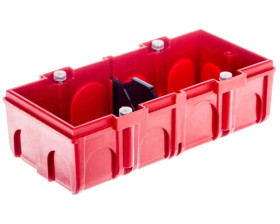 PUSZK Puszka p/t tworzywo czerwony 080142