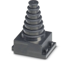 Phoenix Contact 0801719 Tulejka przewodu CES-LRC-BK, (D x S x W) 29.5 x 19.5 x 17 mm, NBR, 10 szt.