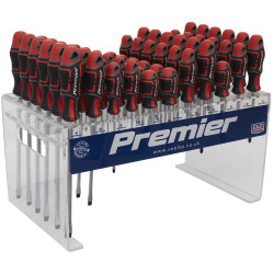 Sealey AK4369DS Individual Screwdrivers GripMAX&#xAE; 66pc Countertop Display