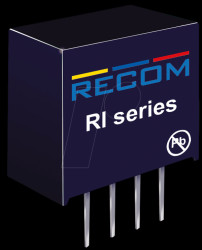 10000392 DC/DC converter RI, 5 Vin, single, 12 Vout, 167 mA, SIP-4