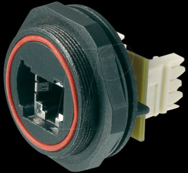 PX0839/IDC Panel socket RJ45, IDC version