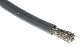 Belden Kabel do transmisji danych YE00438 4 -parowy 0.23 mm² Polichlorek winylu 30V 152 m Srebrny