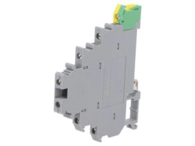 DLKB2.5-PE Złączka szynowa, zacisk śrubowy, szary, poliamid, 0.2÷4mm2, TS35