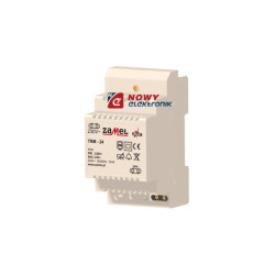 Transformator 230/24V TRM-24 AC 24V 15VA ZAMEL, na szynę DIN zasilacz