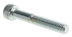Śruba imbusowa M8 długość 50mm Nakrętka, gniazdo sześciokątne Stalowe RS PRO